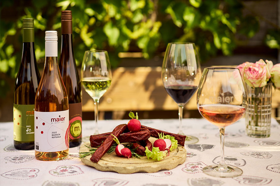 Genuss im Weingut Maier
